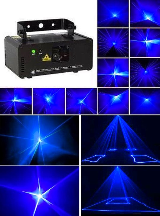 Лазер для дискотек MAGNUM BLUE 5000