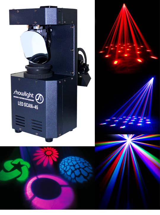 Сканер для сцены SHOWLIGHT LED SCAN-45