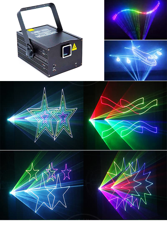 Рисующий лазер анимационный SHOWLIGHT L1456RGB PRO