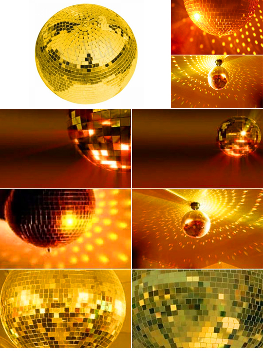 Зеркальный шар золотой EUROLITE Mirror Ball GOLD
