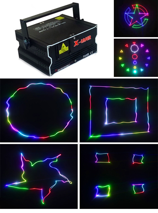Лазер для лазерного шоу X-LASER SHOW RGB